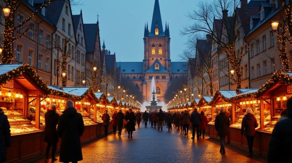 Venez vivre la magie des marchés de Noël à Strasbourg